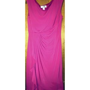 Dress Barn Pink Midi dress